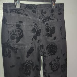 Wild Fable Y2K Goth Grunge Dark Coquette Rose Pants Black Plus 14